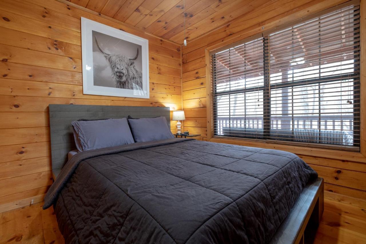 Вилла Three Dog Night - Pet-Friendly Cabin With Hot Tub Блу-Ридж Экстерьер фото
