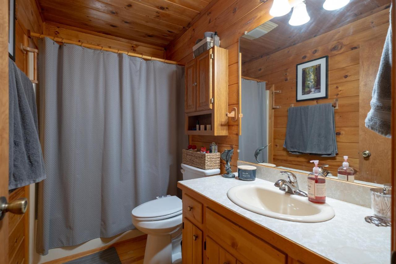 Вилла Three Dog Night - Pet-Friendly Cabin With Hot Tub Блу-Ридж Экстерьер фото