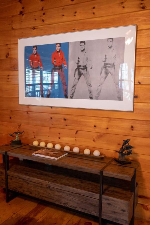 Вилла Three Dog Night - Pet-Friendly Cabin With Hot Tub Блу-Ридж Экстерьер фото